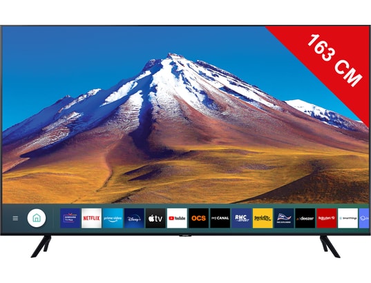 TV LED 4K 163 cm Samsung UE65RU7405 Téléviseur LCD 65 pouces TV