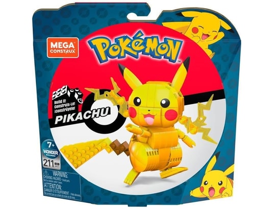 Mega construx pokémon pikachu a construire 10 cm - 6 ans et + MEGA