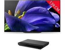     SONY KD55AG9BAEP + Lecteur Blu - Ray 4K UBPX700B.EC1   TV OLED 4K 139 cm  