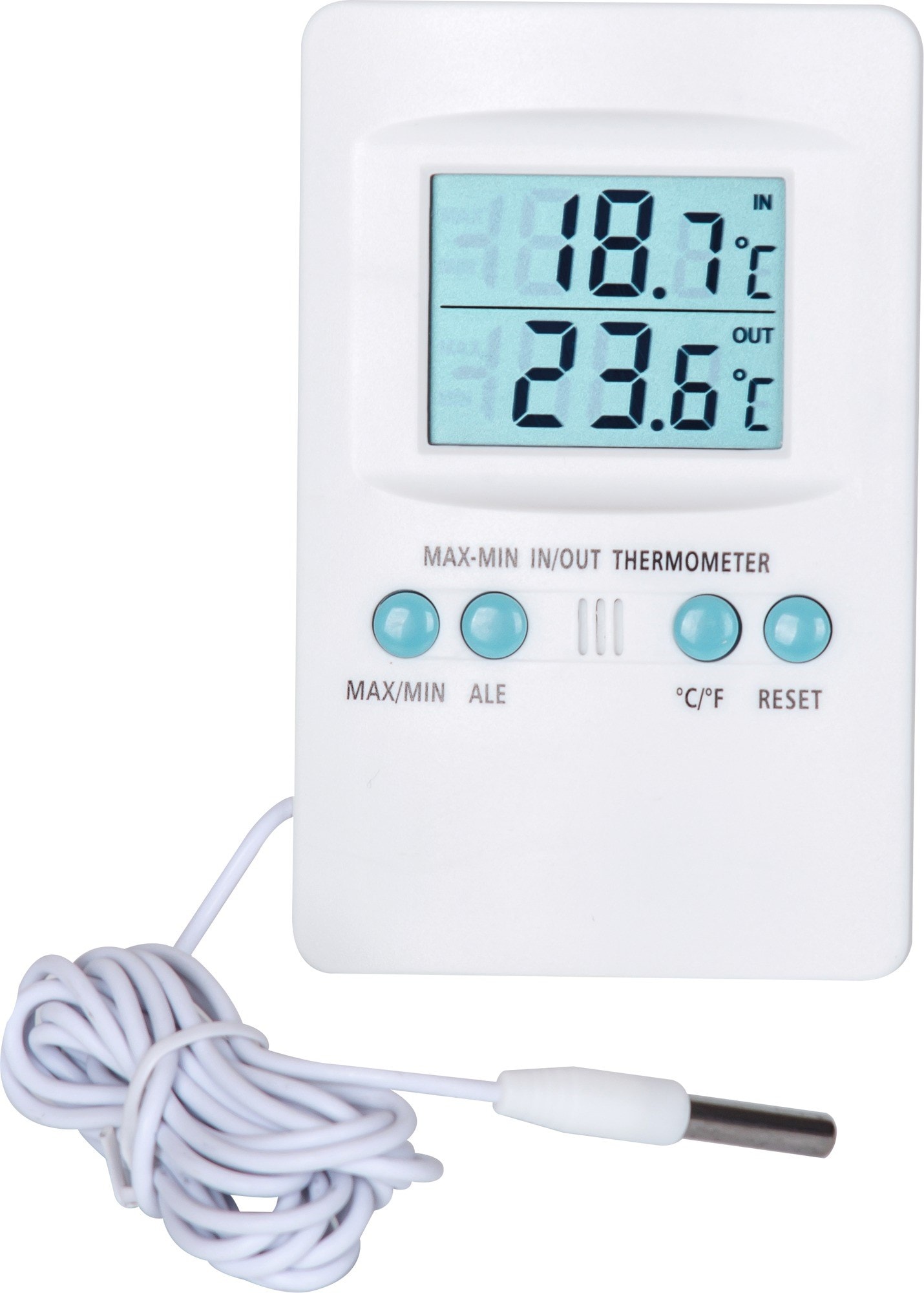 Thermomètre digital intérieur et extérieur stil - de -50 à 60 °c