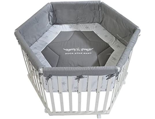 Parc Bebe Hexagonal Rock Star Baby En Bois Blanc Roba Ma 11ca4parc 8ntiq Pas Cher Ubaldi Com