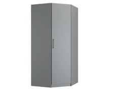 Armoire penderie tissu balance - l. 75 x h. 160 cm - taupe WENKO