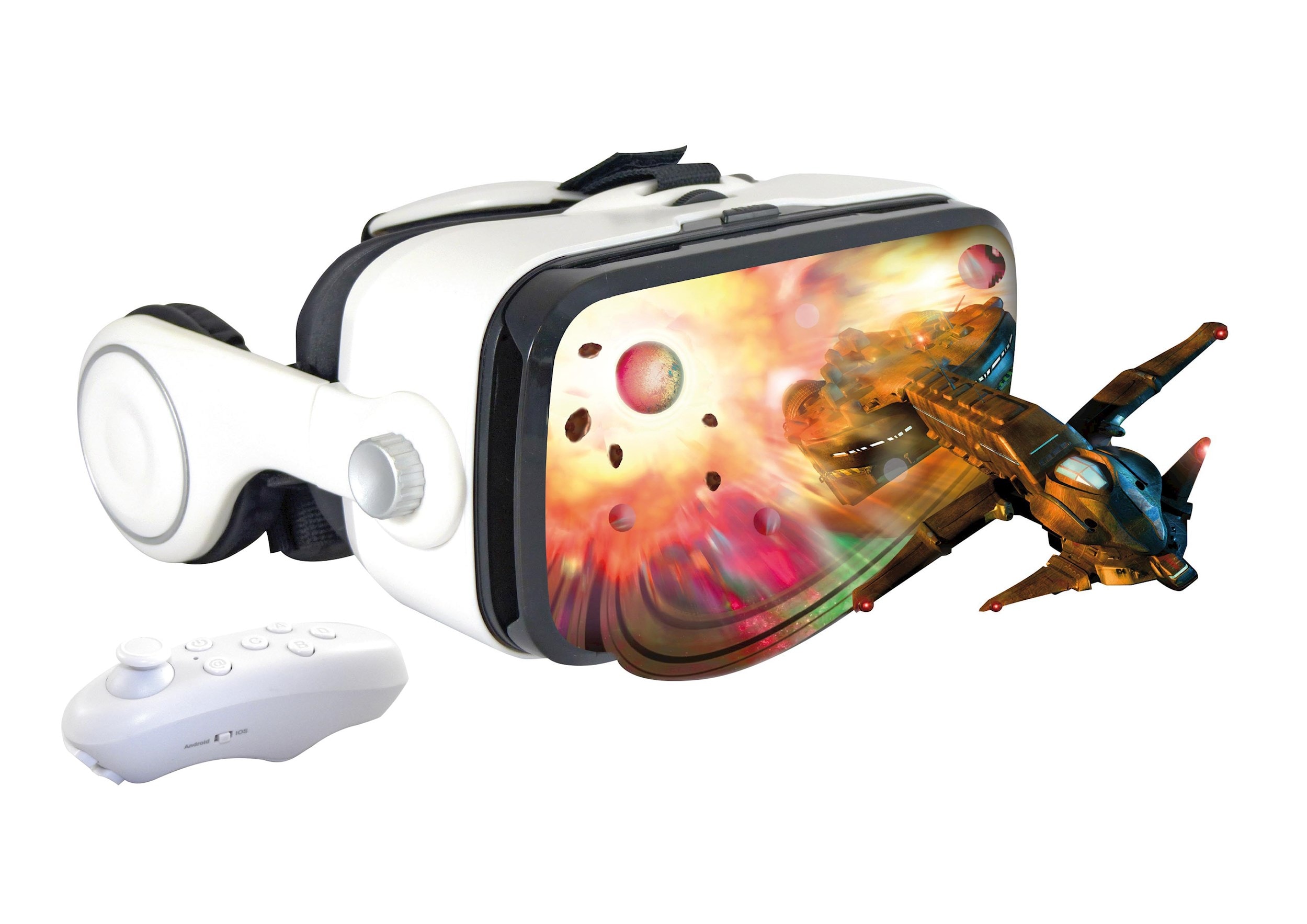 Casque de lunettes de réalité virtuelle Fiit VR AR-X pour Drone Flying - VR  3D pour téléphone intelligent