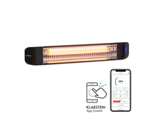 Klarstein hot spot crystal reflect smart radiateur infrarouge 850
