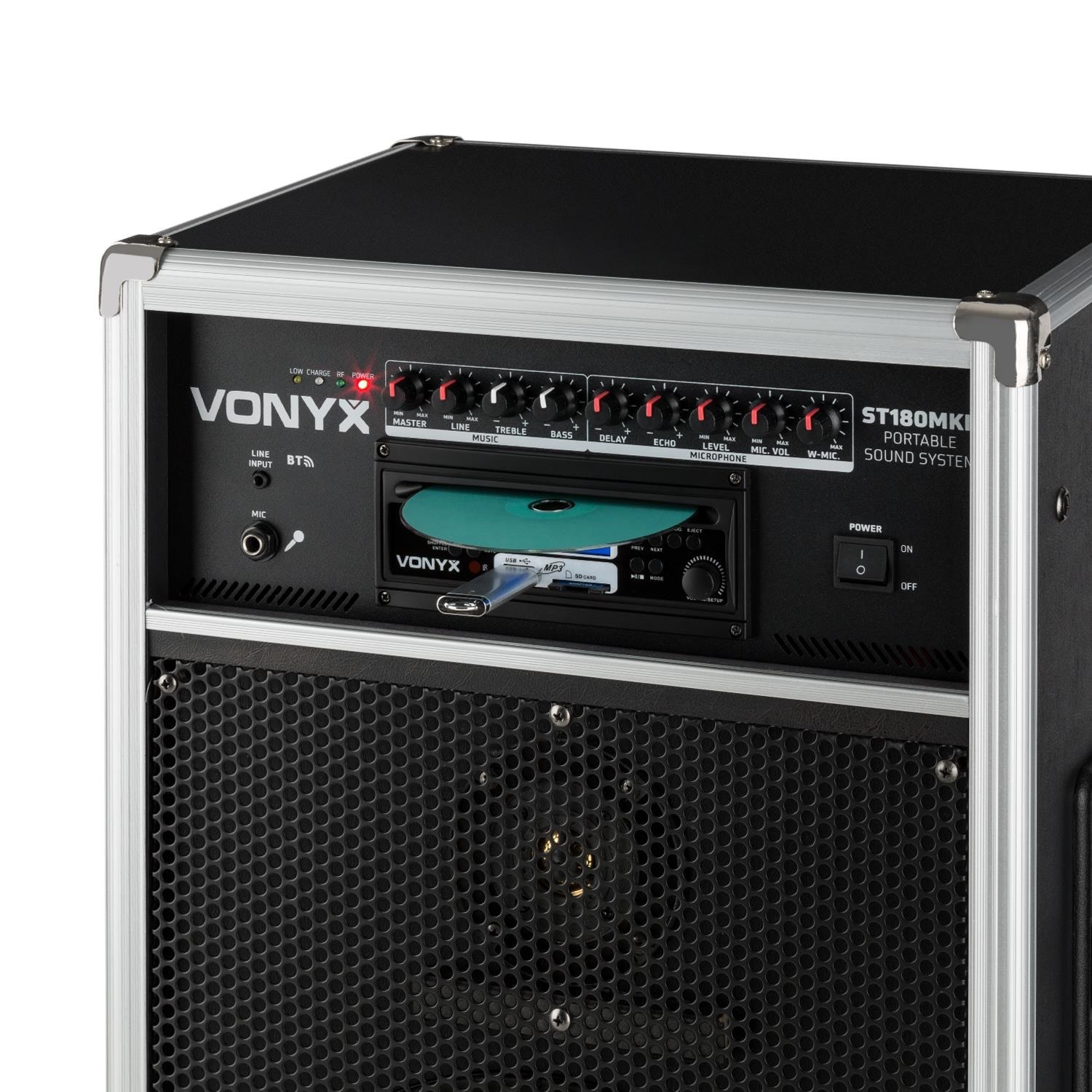 Microphone Main Vonyx HH12 UHF - 864.500 MHz - Compatible Systèmes Vonyx - Présentations Et Chant
