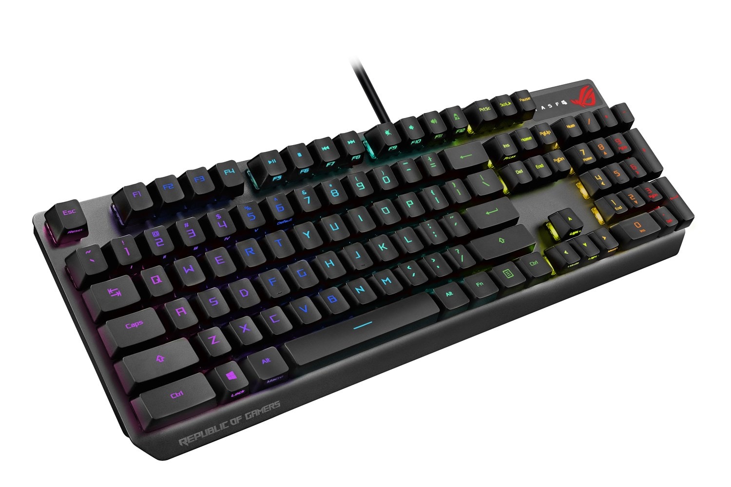 Clavier Gaming Asus ROG Strix Scope RX II - Noir, Switch RX Red, Neuf