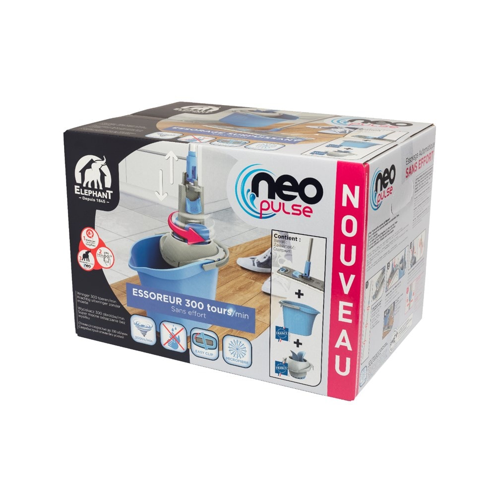 Kit Neo Pulse — Balais, Kit de nettoyage — Éléphant Maison