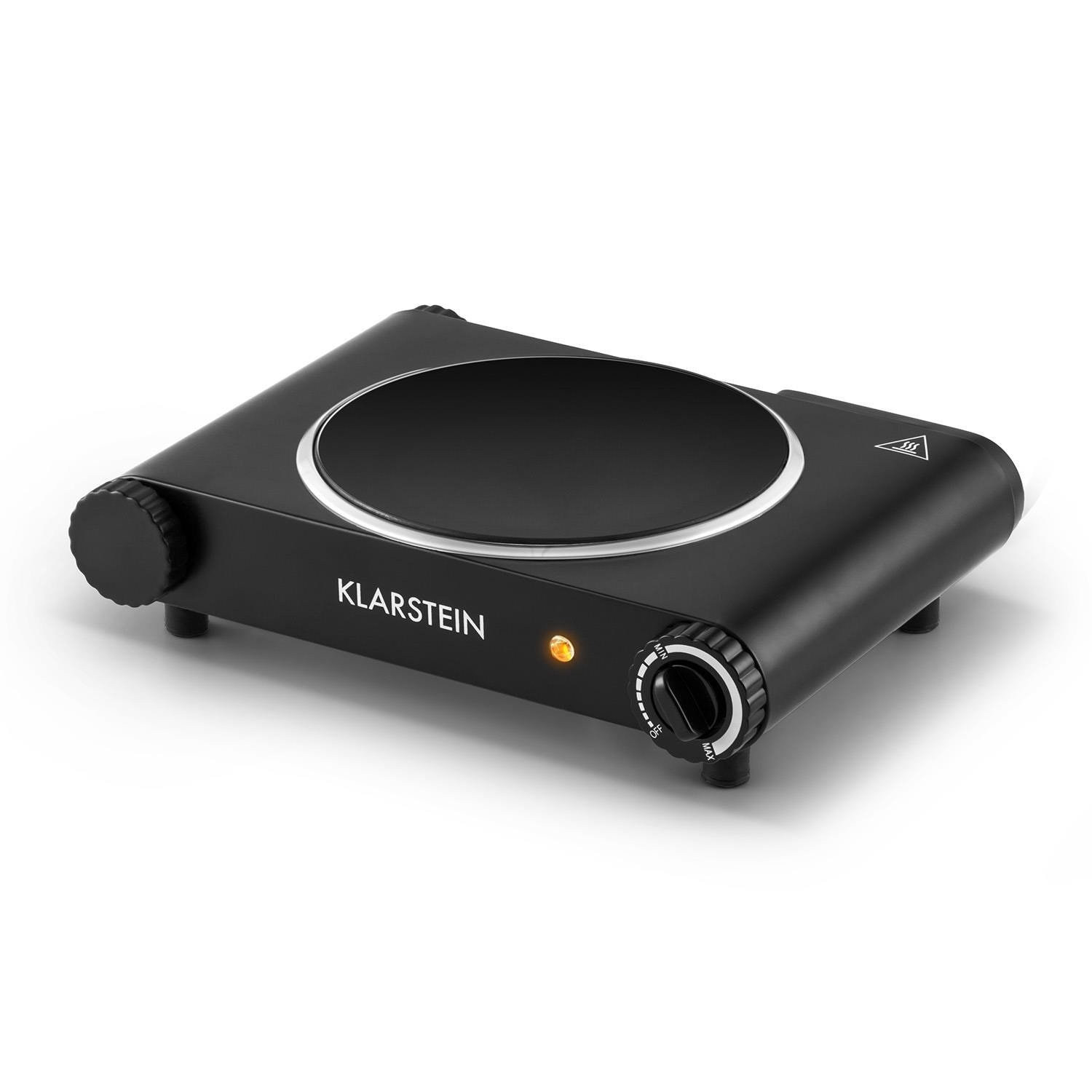 Klarstein captain cook plaque de cuisson électrique individuelle 1200w