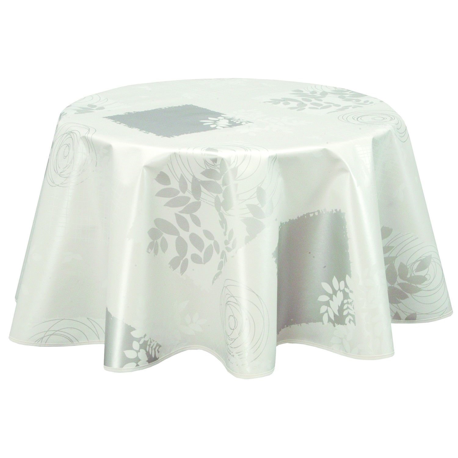 Nappe Ronde En Toile Cir E Proven Ale Vera Diam Cm Blanc Cpm