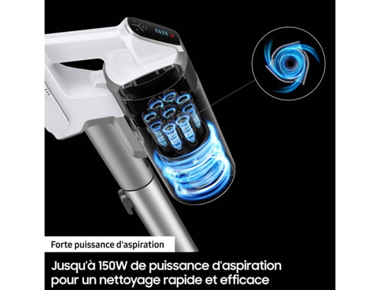 Aspirateur balai SAMSUNG Jet 90 Complete + Serpillère motorisée Pas Cher 