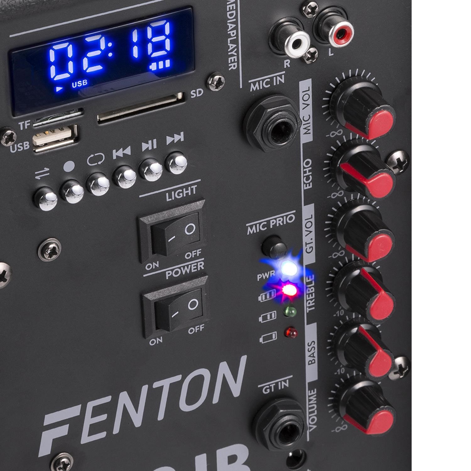 Fenton FT12JB AltopaFenton FT12JB Altoparlante Attivo 12700W BT/USB/SD/AUX LED Batteria JellyBall Fenton FT12JB AltopaFenton FT12JB Altoparlante Attivo 12700W BT/USB/SD/AUX LED Batteria JellyBall