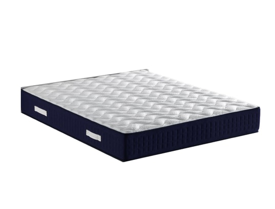 Matelas Provence Literie Matelas Ferme + Alese 200x200 x 13,5 cm + Oreiller  Visco - 7 zones de Confort - Ame Mousse Poli Lattex Haute Resilience -  Hypoallergenique