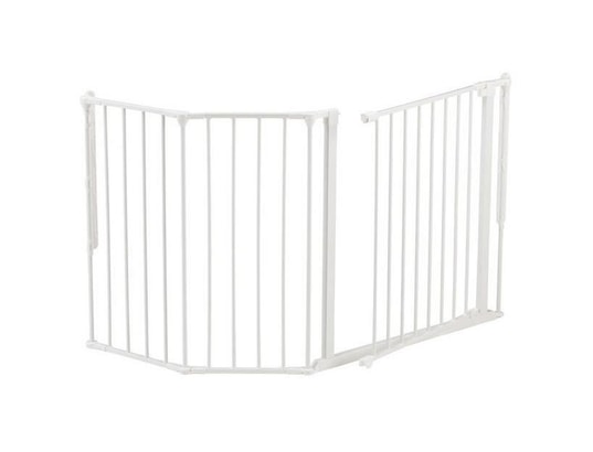 Baby Dan Barrière de sécurité enfant modulable Flex L, blanc