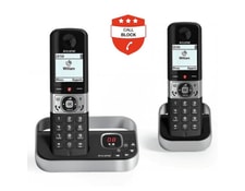 Amplicomms Bigtel 1580 : Téléphone sans fil avec répondeur