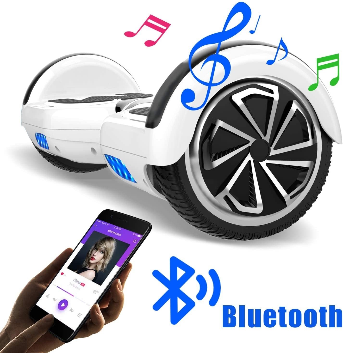 EVERCROSS TECH Hoverboard 6,5 pouces + Hoverkart | Avec