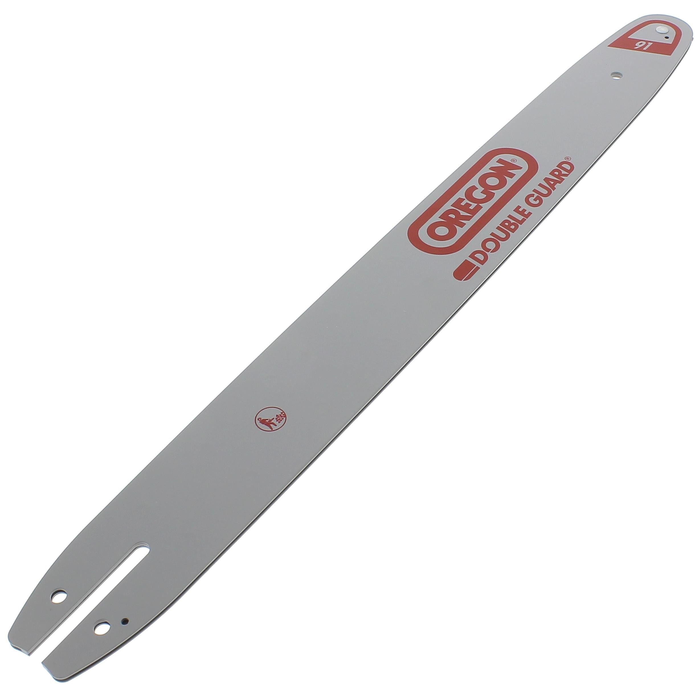 Guide chaine 45cm 18 double guard 91 pour tronconneuse mac allister ...