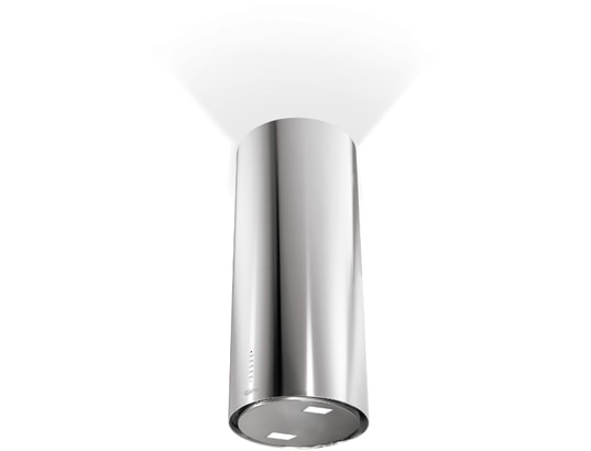 Hotte D'îlot Automatique ROBLIN NEST 860 – Gris Inox, 85 Cm, Compatible Domotique Nest