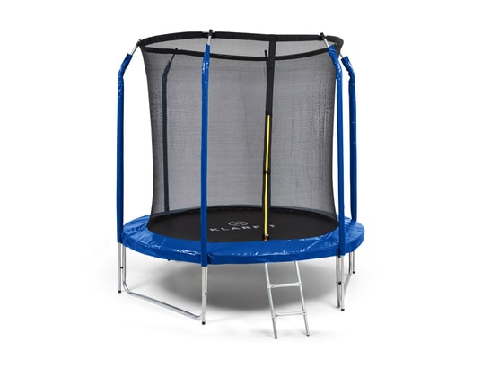 Klarfit jumpstarter trampoline de jardin ø 2,5m - filet de