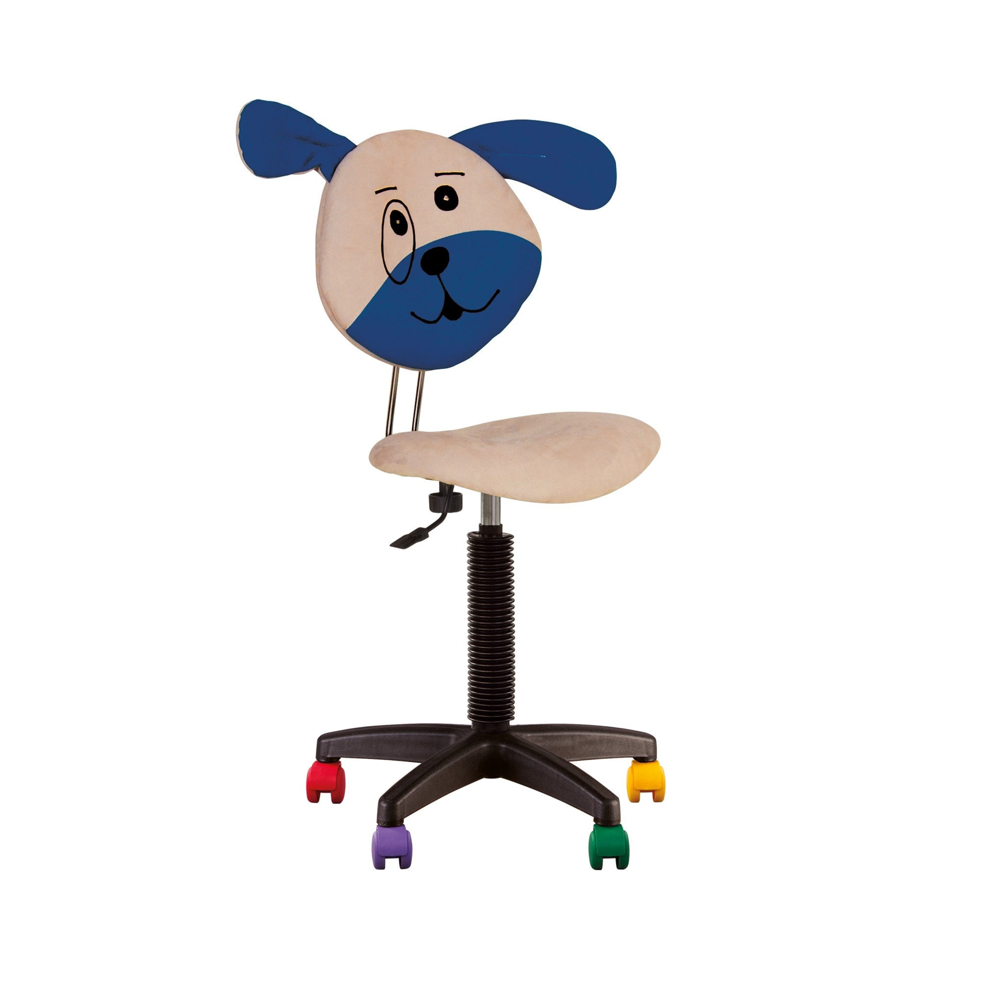 Fauteuil jouet chien, chaise de bureau pour enfant. Beige. CHAISE EXPERT