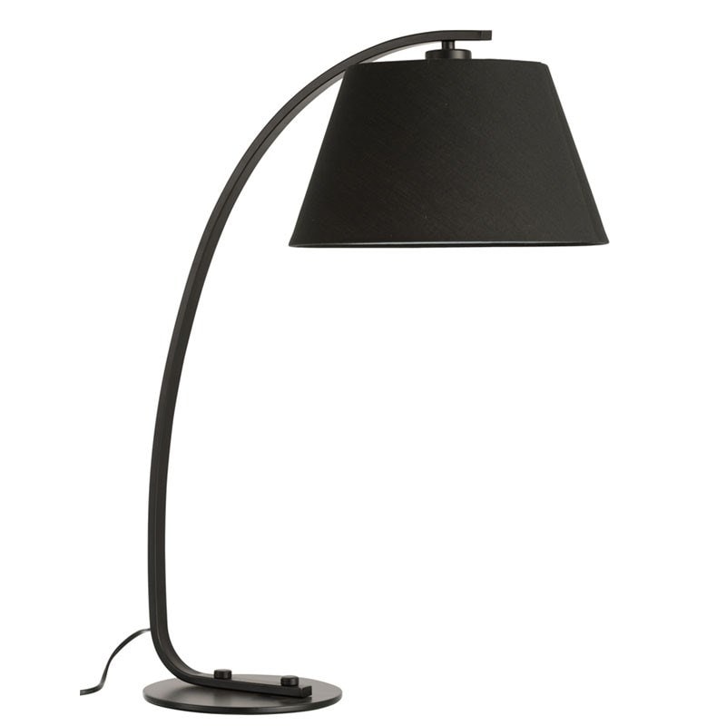 Lampe à Poser Industriel Noire XL