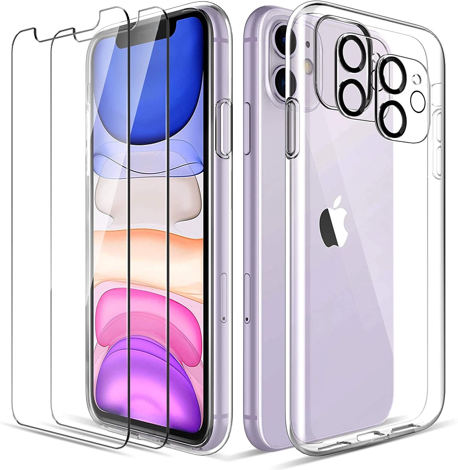 Vitre protection ecran arriere pour Apple iPhone 11 (6.1) Verre