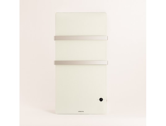 Warm towel crystal - sèche-serviettes électrique en verre avec wifi IKOHS  72182_142974 Pas Cher - UBALDI.com