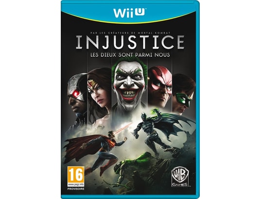 Injustice Les Dieux Sont Parmi Nous Wii U Pas Cher Neuf