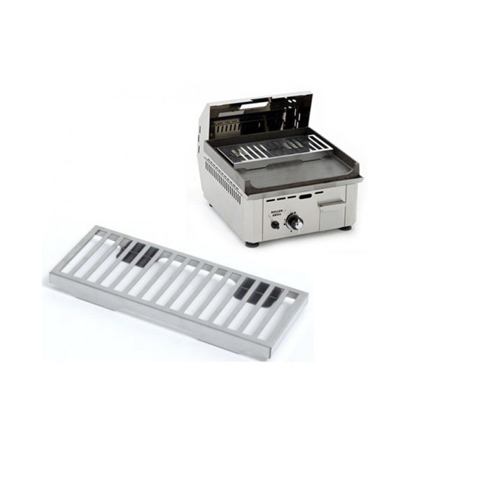 Grille de cuisson pour plancha 400 roller grill ROLLER GRILL Pas Cher