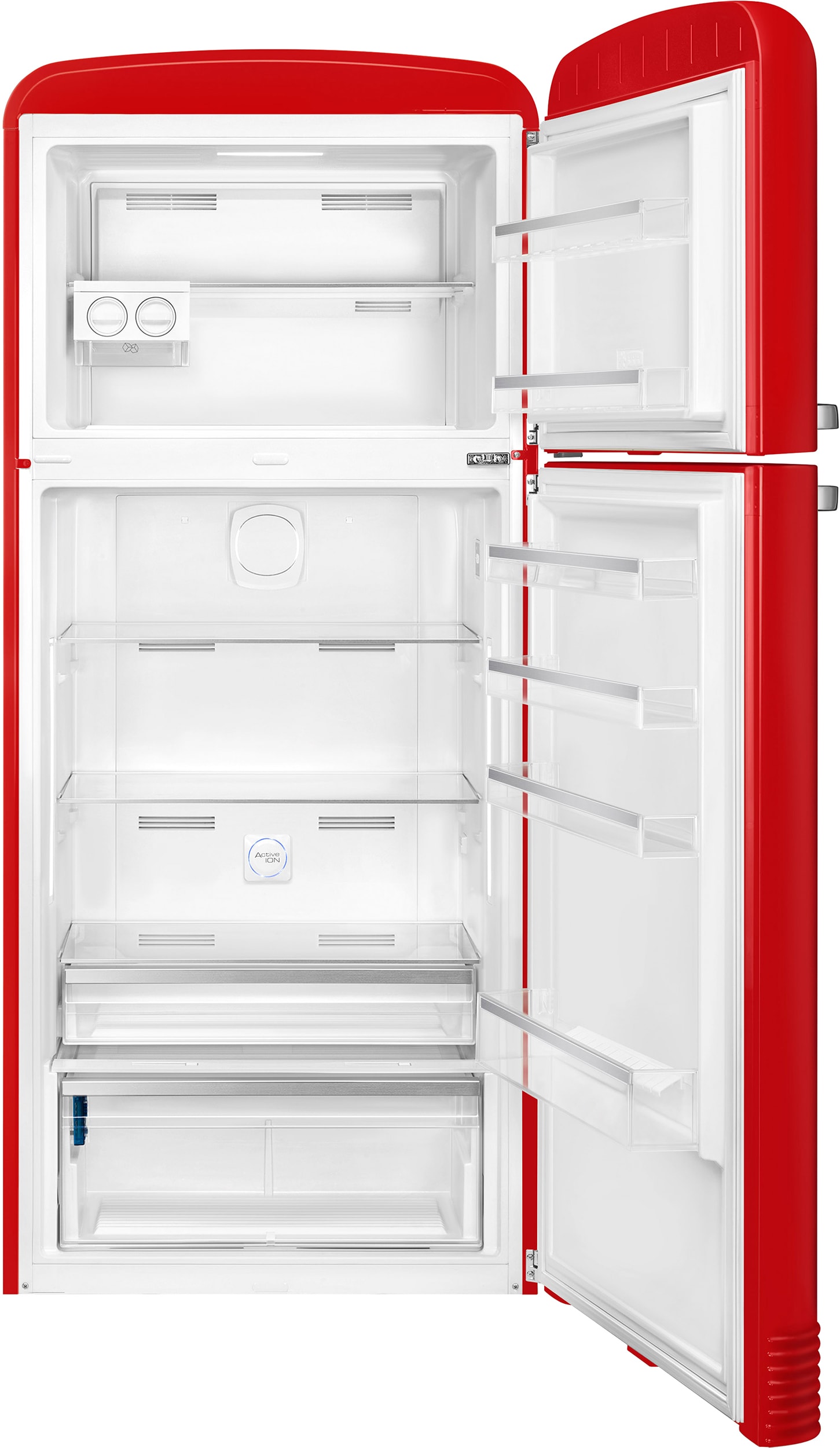 Réfrigérateur congélateur haut SMEG FAB50RRD5+KLF03RDEU+TSF02RDEU/1 Pas Cher  
