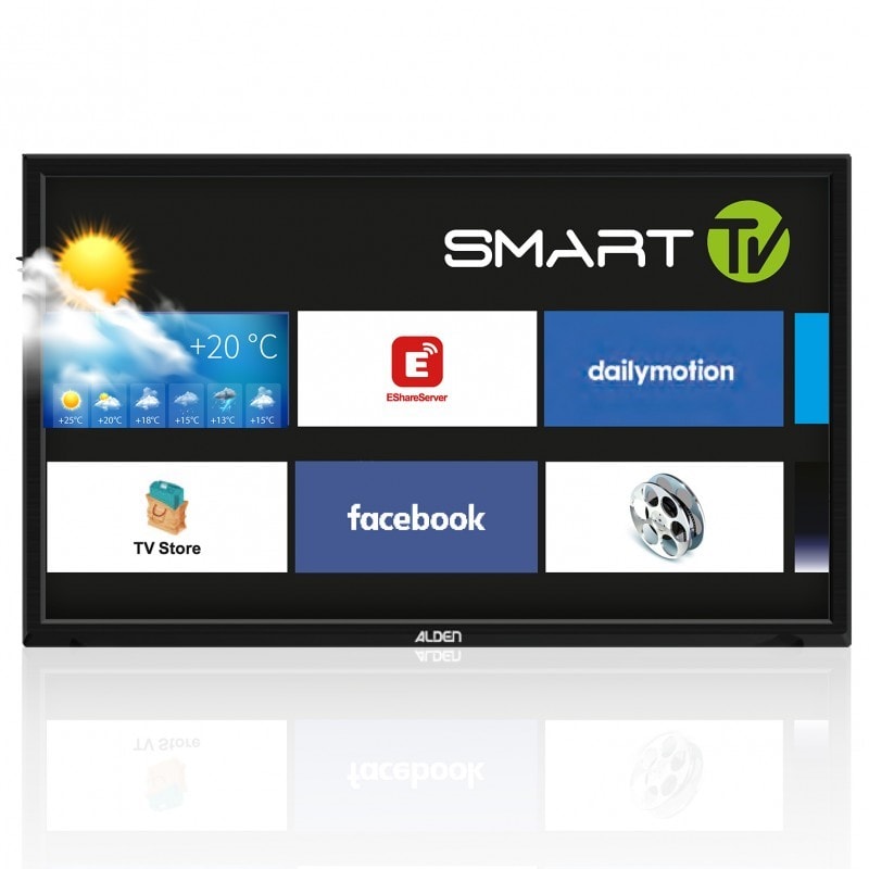 ALDEN Smart tv 22 téléviseur camping car connect googleplay bluetooth