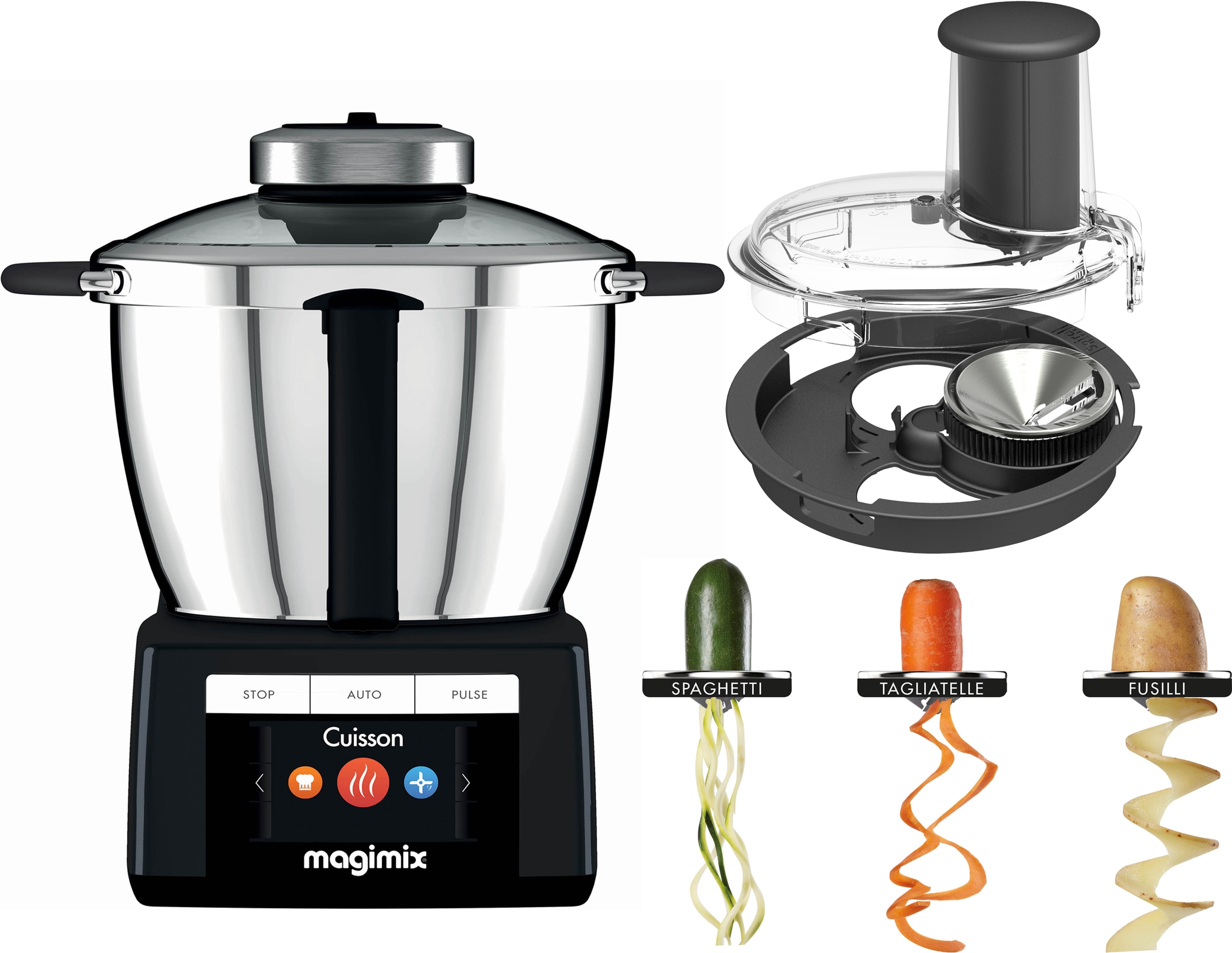 MAGIMIX Cook Expert Noir et accessoire Spirale Expert Pas Cher Robot