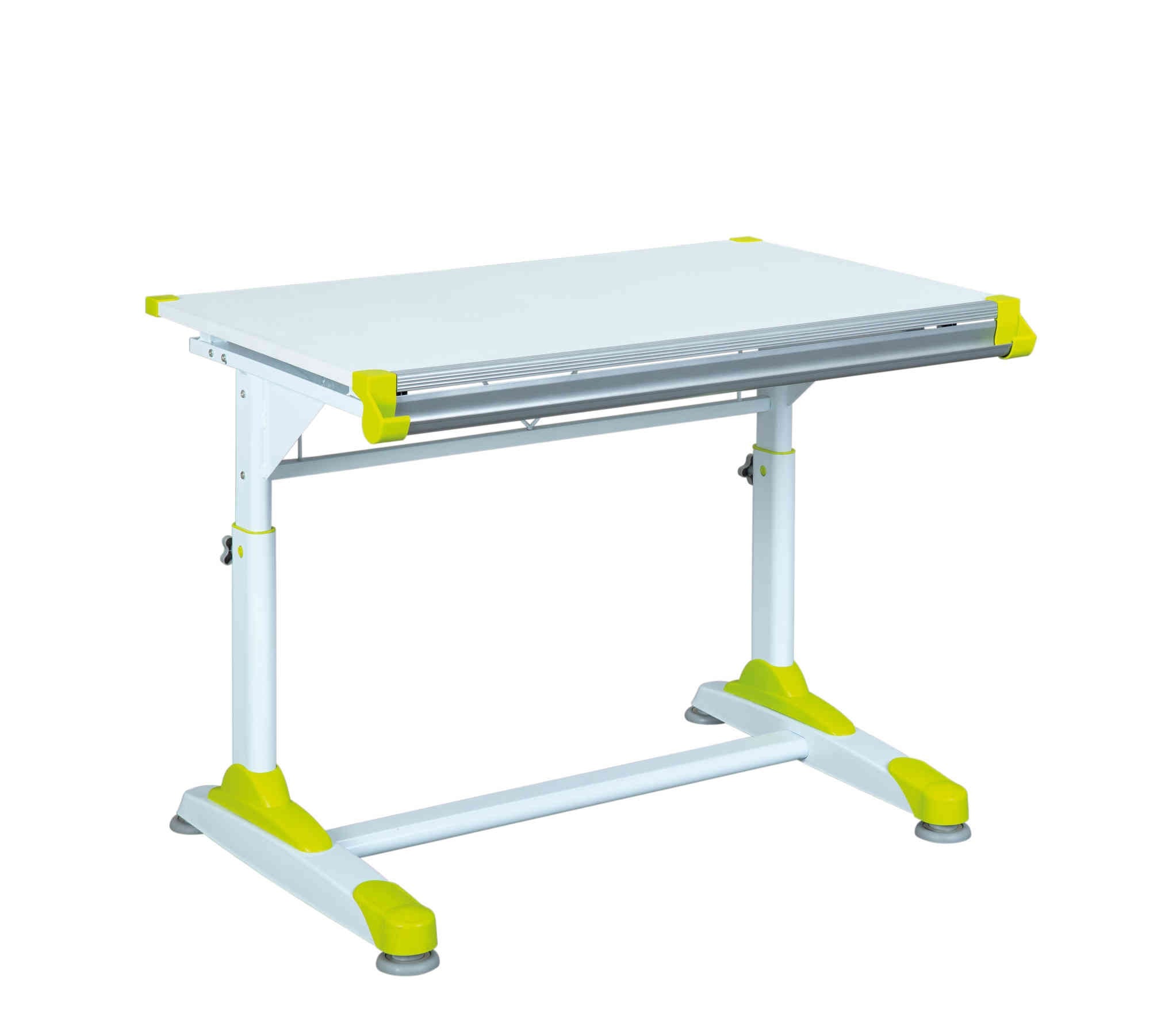 Bureau D'écolier FLEXA Inclinable En Bois Marron - Reconditionné