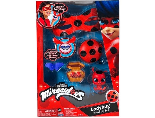 Bandai Miraculous Tete A Coiffer Lady Bug - Prix pas cher
