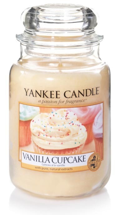 Yankee Candle - Bougie jarre en verre senteur griotte Petit modèle