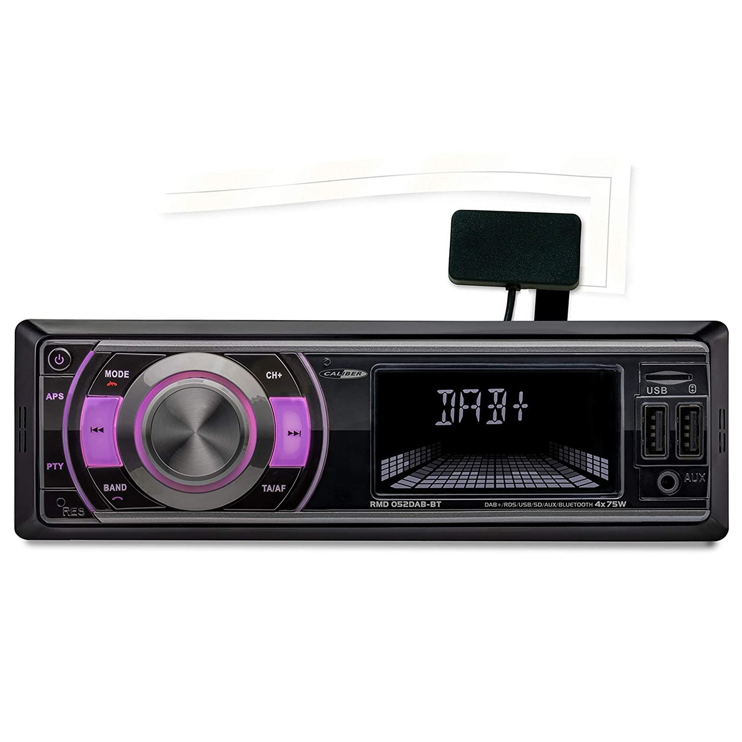 Radio DAB embarquée avec lecteur CD et Bluetooth