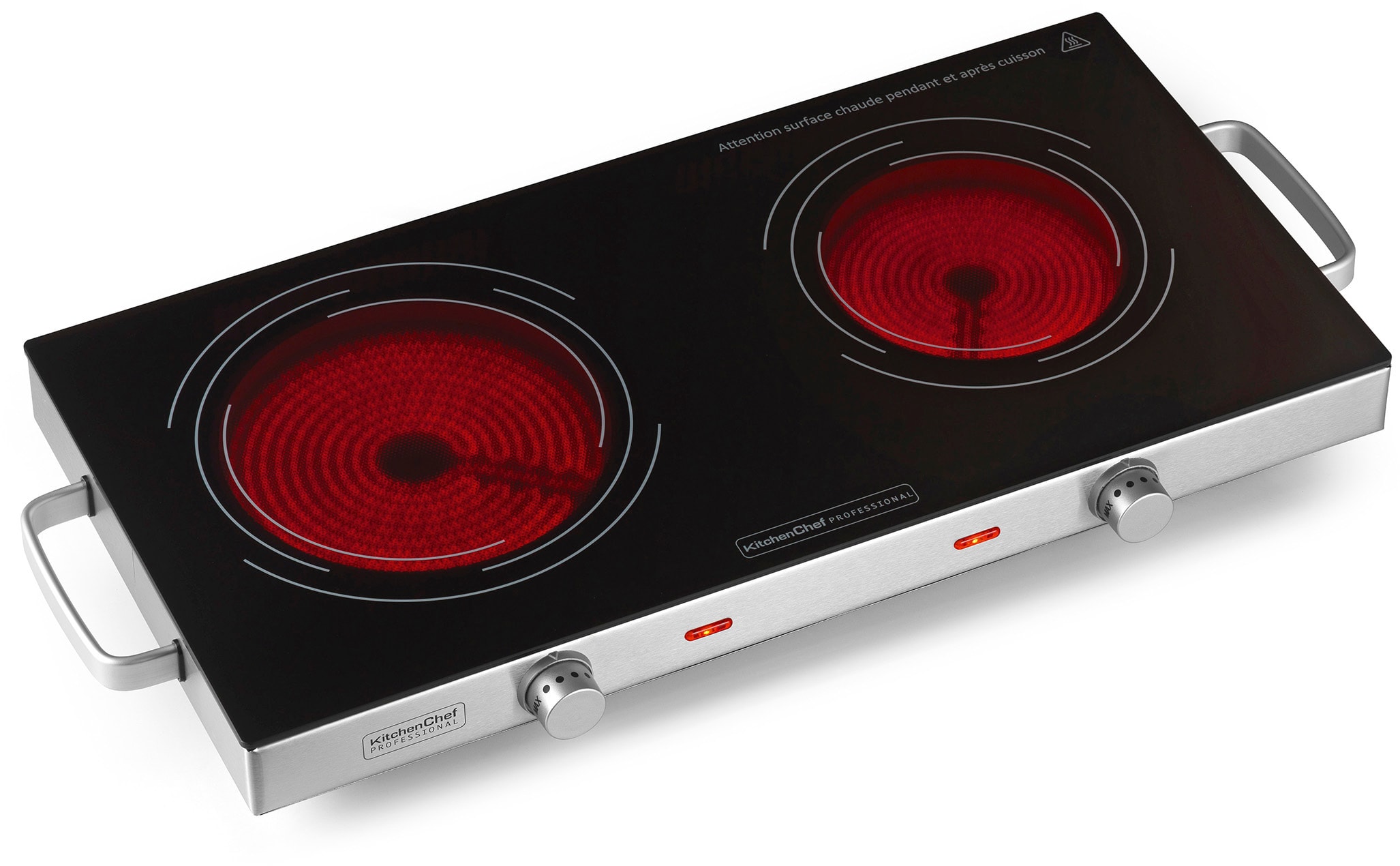 Plaque vitroceramique KITCHEN CHEF KCP.PV2800 Pas Cher