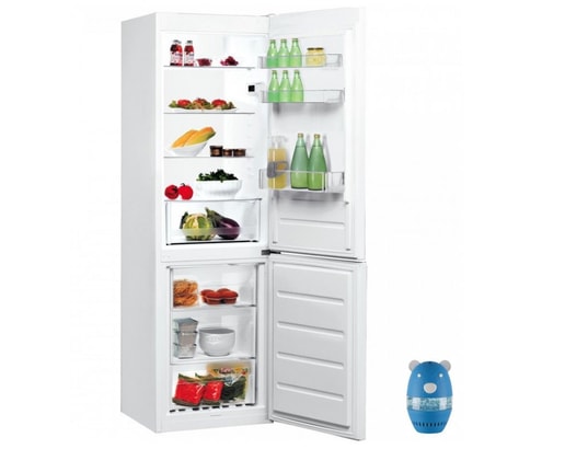 Réfrigérateur frigo combiné blanc 339l froid statique low frost