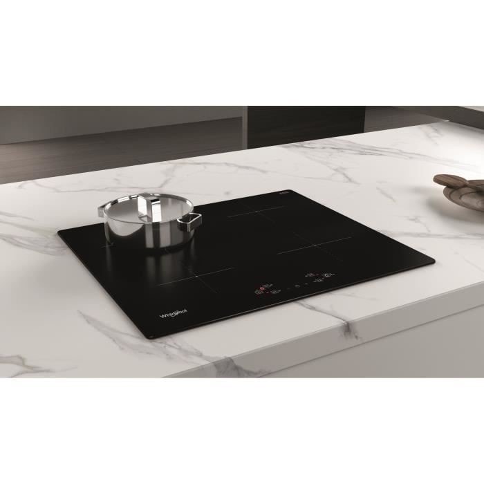 WHIRLPOOL - Plaque induction whirlpool WSQ2160NE 7200w 60cm Pas Cher