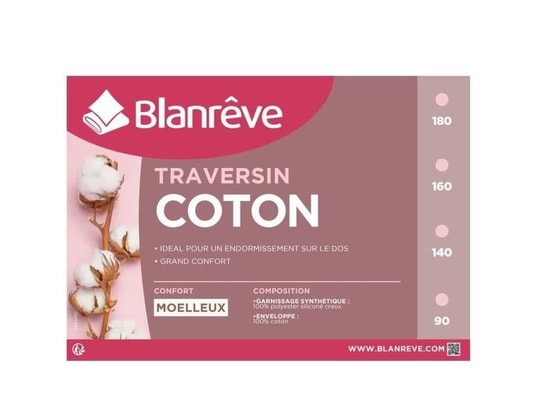 TRAVERSIN MICROFIBRE GONFLANT ET MOELLEUX 140 CM 1050 grs/m2