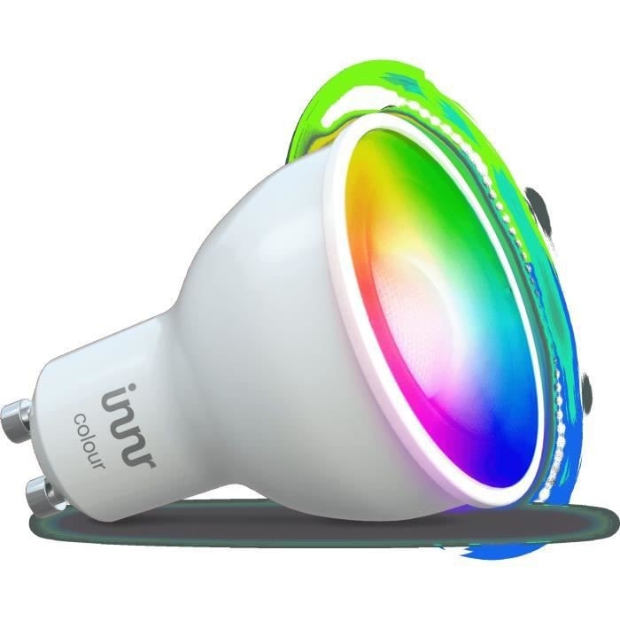 INNR - Ampoule connectée type GU10 - ZigBee 3.0 - Multicolor RGBW