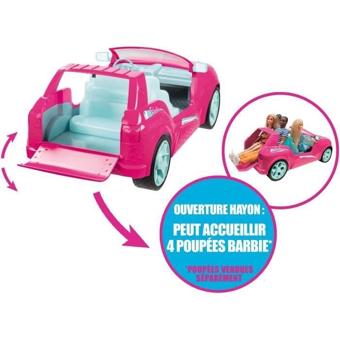 Voiture télécommandée Mondo Motors Ensemble SUV Barbie Rose