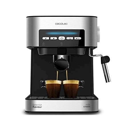 Cecotec, machine à café expresso, power espresso 20 matic, 20bars de  pression,1.5 l,bras double sortie, buse vapeur,plateau réch CECOTEC Pas  Cher 