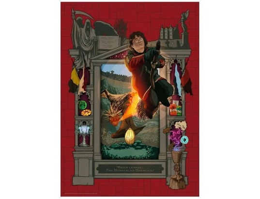 Peinture murale Harry Potter et la coupe de feu, papier peint photo chambre  d'enfants