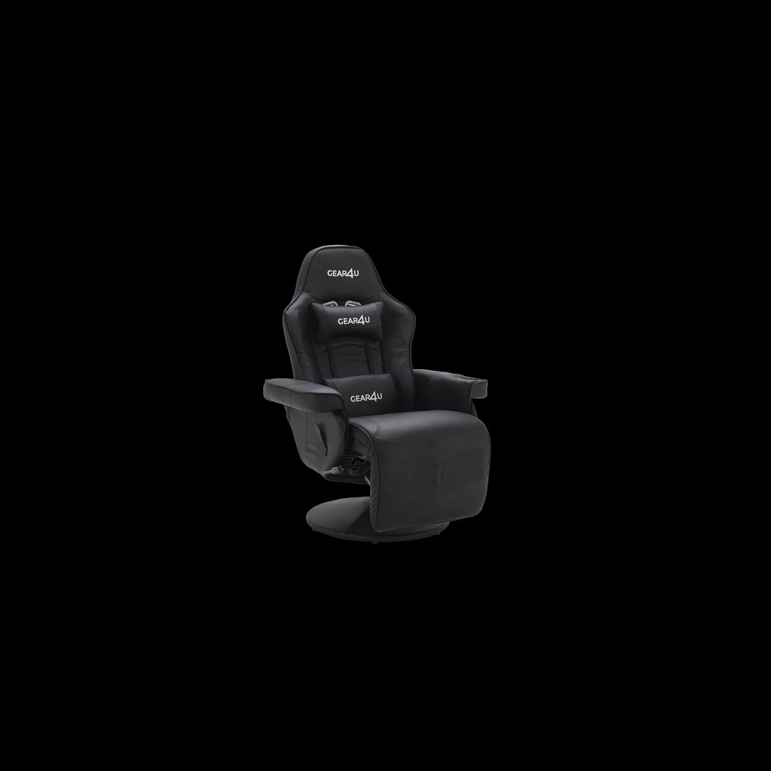 Fauteuil gamer ou cinema Gear4u Bishop avec porte gobelet - Chaise Gaming  avec revêtement Cuir - Dossier Réglable