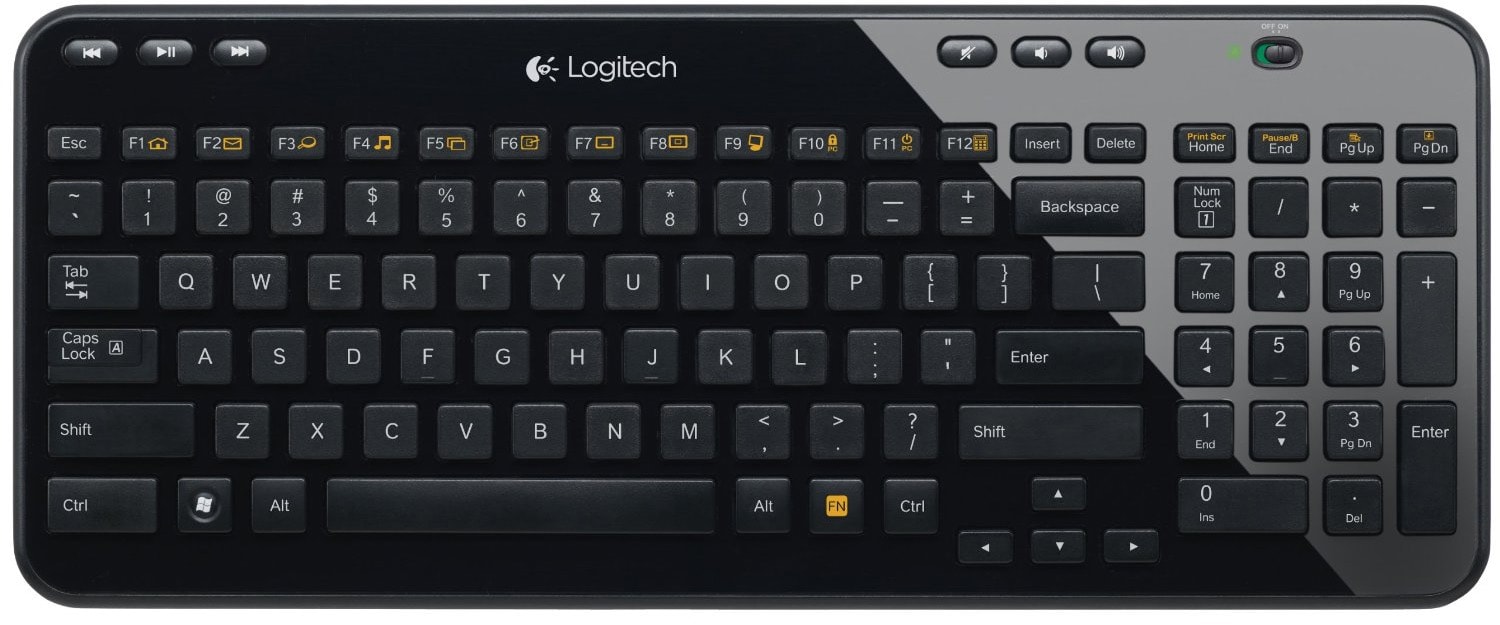 Clavier sans fil LOGITECH Wireless Keyboard K360 Pas Cher 