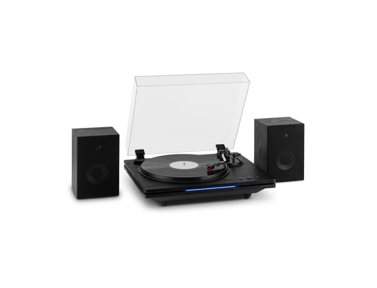 Platine Vinyle Bluetooth, Tourne Disque Avec 2 Haut-Parleurs