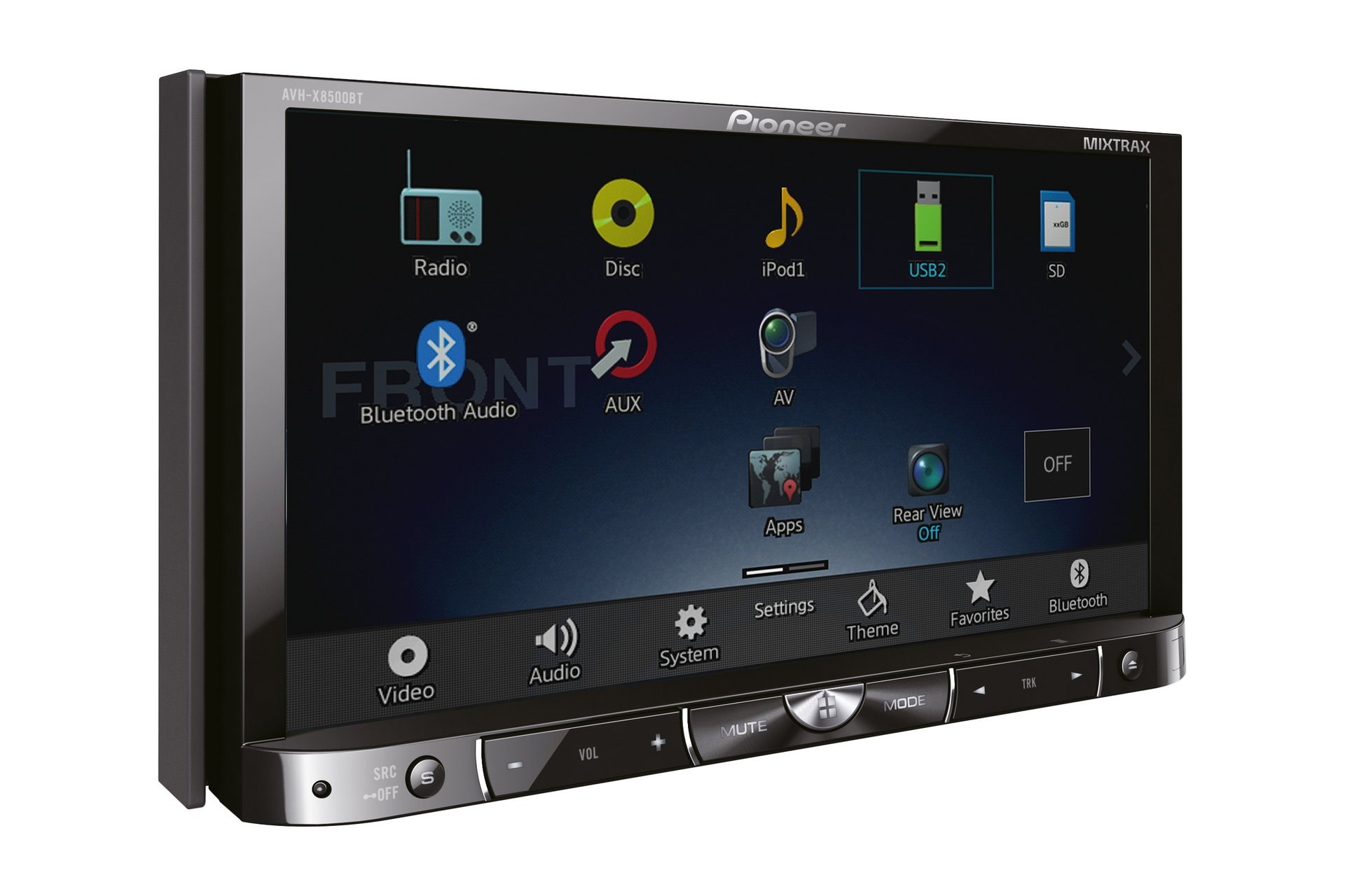 Autoradio CD/DVD/Divx PIONEER AVHX8500BT