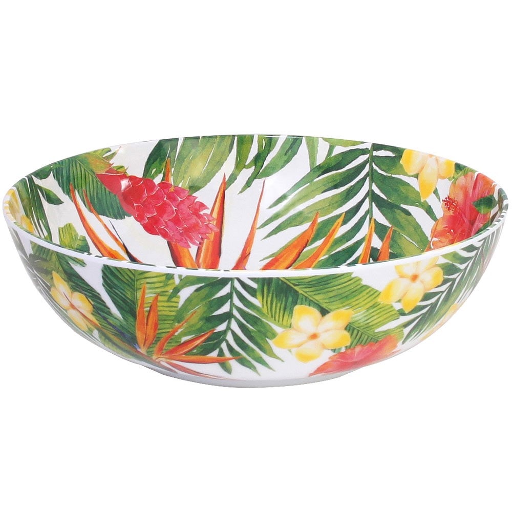 Grande assiette plate en mélamine fleurs - 28 cm – Les Jardins de la  Comtesse