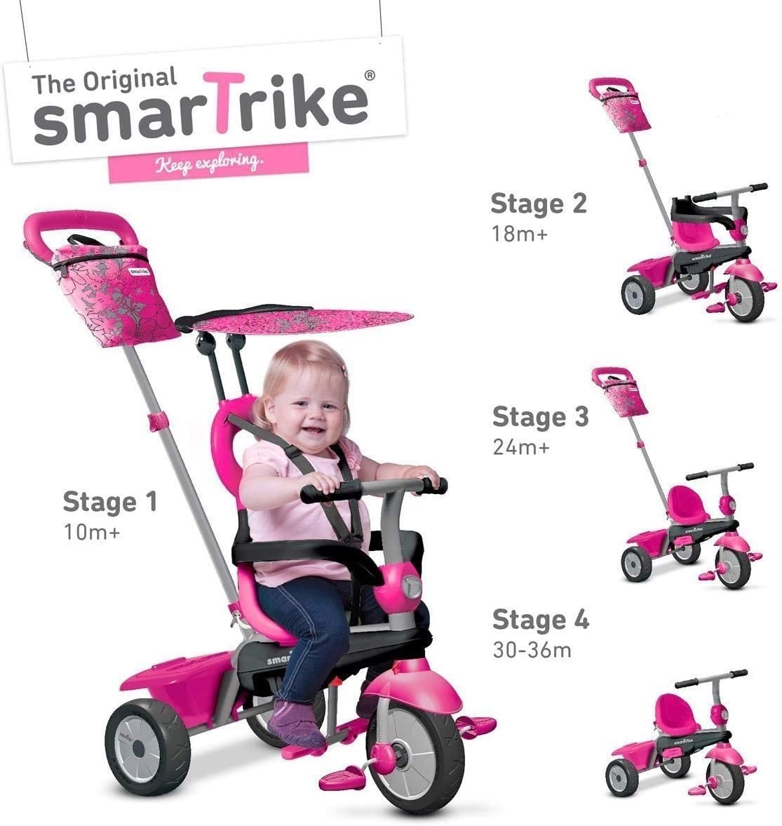 girls smart trike