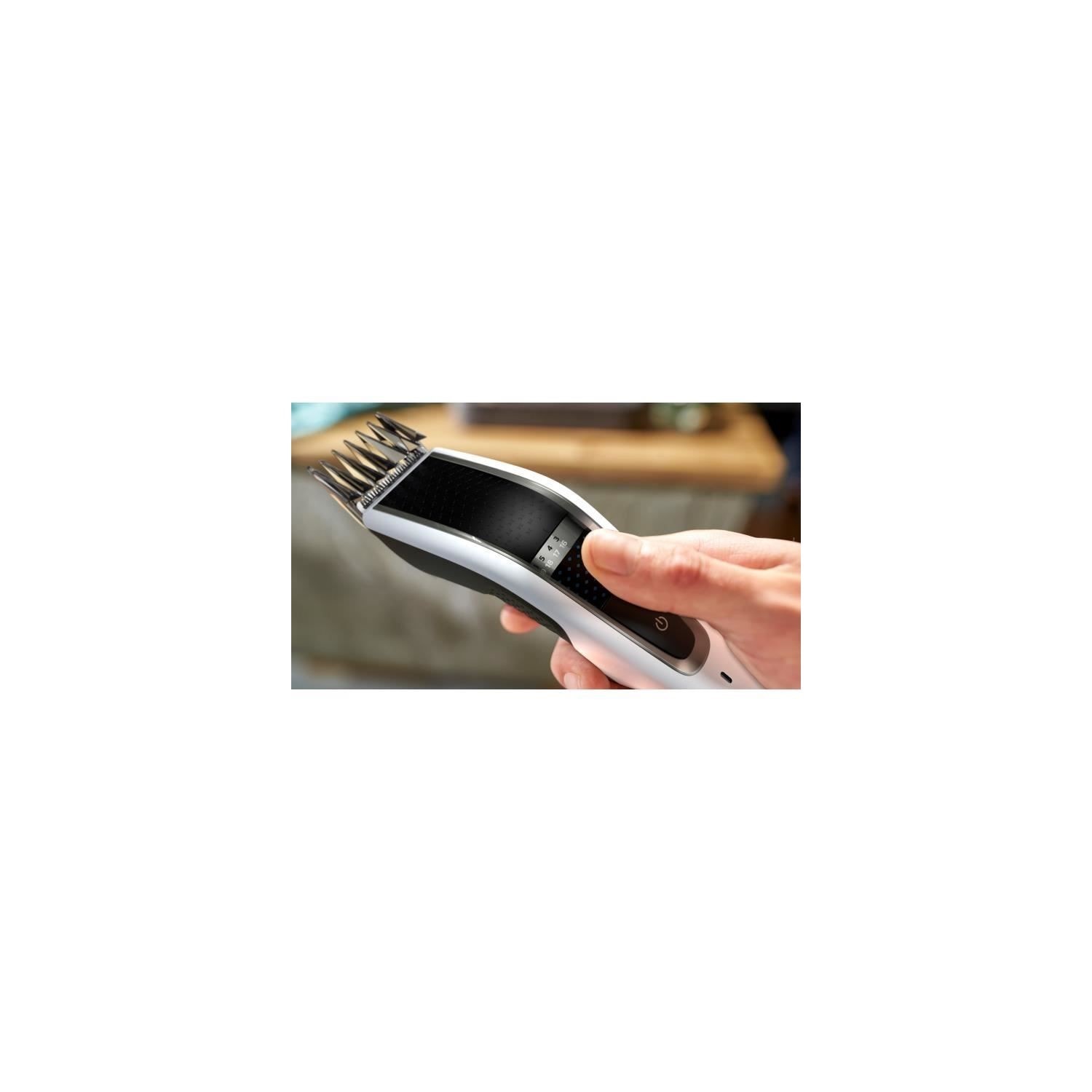 Philips hc5610/15 tondeuse cheveux/barbe serie 5000 3 sabots 28 hauteurs (0,5 a 28mm